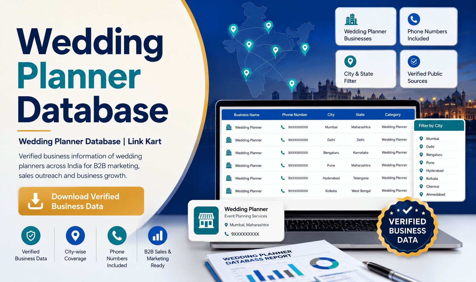Wedding Planner Database | Link Kart